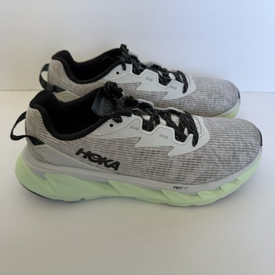 HOKA Elevon 2 TS 1114652 BCYTR Running Shoes White Green Unisex US W8.5 / M7 NEW