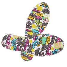1 Pair Children Shoe Insole Breathable Latex Shoe Sole Inserts Kids Shoe Pad Cut