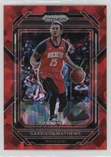 2022-23 Panini Prizm Red Ice Prizm Garrison Mathews #188 00gy