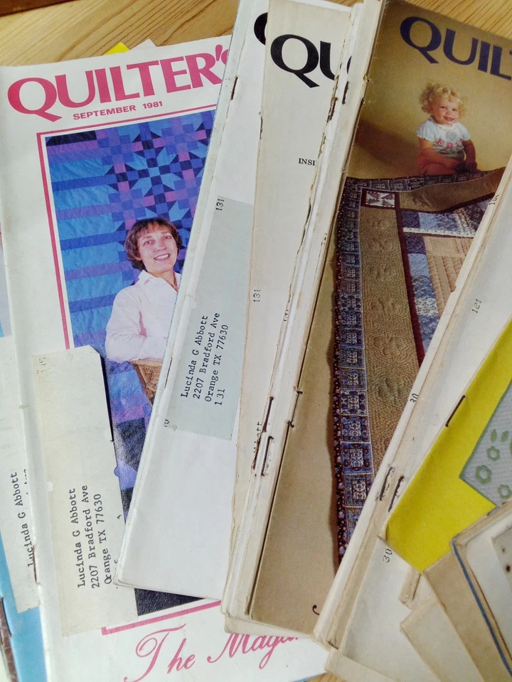 Lot of 30 Quilter's Newsletter Magazine January 1979 through September 1982 - Image 3 of 4