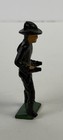 Vintage Iron Cowboy Hold Up  Man & Blue Navy Soldier Figures — photo 3