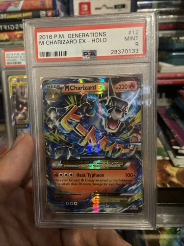 2016 Pokemon XY Generations M Charizard EX Ultra Rare Holo #12/83 PSA 9 Mint