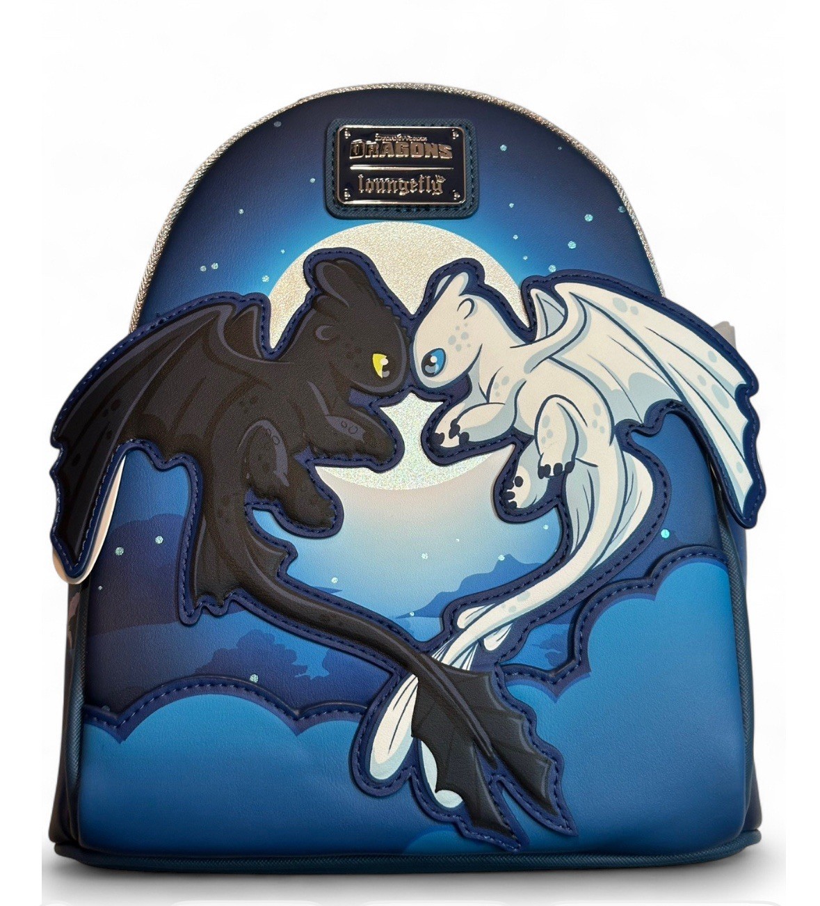 Loungefly DreamWorks How to Train Your Dragon Toothless & Light Fury Backpack