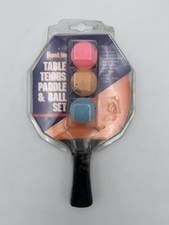 Vintage Franklin Table Tennis Paddle  Ball Set Ping Pong 2250 Sealed