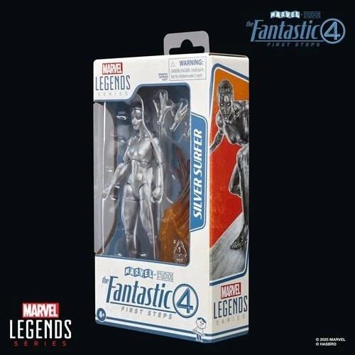 IN MANO Marvel Legends Fantastici Quattro Primi Passi SILVER SURFER 6" Hasbro Figura - Foto 12 di 13