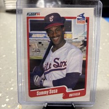 1990 Fleer - Sammy Sosa #548 (RC)