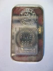 Vintage ARGOR S.A. CHIASSO Silver Bar 1 oz .999+ RARE Check Pics Smooth Back!