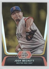2012 Bowman Platinum Gold Josh Beckett #50 ff8