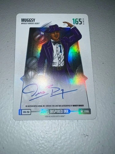2025 Bo Jackson Battle Arena Alpha Update Muggsy Steel Auto BFA-158 Bogues