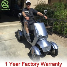 Heavy Duty Aldult Senior Electric Mobility Scooter 800W 60V/20AH 500lbs 31 miles