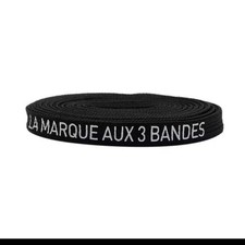 Adidas NMD Shoe Laces The Brand With The 3 Stripes - French 48  Black w/ White