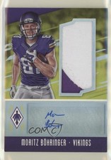 2016 Panini Phoenix RPS Yellow Prime 3/25 Moritz Bohringer Jumbo Patch Auto 2r7