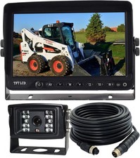 AHD 1080P 7" Reverse Rear View Backup Camera System, Camera with Night Vision.