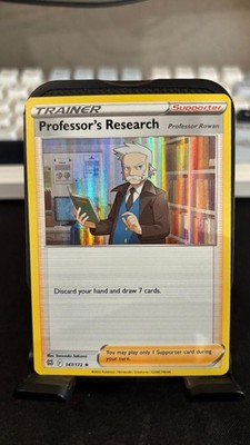 Professor's Research 147/172 Holo Rare Brilliant Stars Pokemon Holo LP