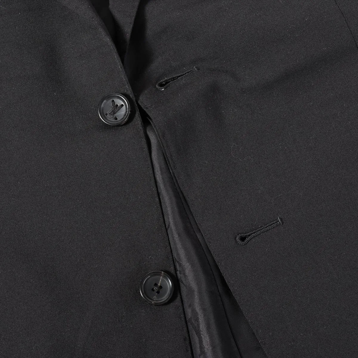 Louis Vuitton 23SS Wool Jacket 44 Men's Black  RM231F Monogram There are traces  thumbnail 3