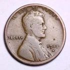 1912 D Lincoln Cent **   GOOD CONDITION NICE BROWN ** FREE SHIPPING