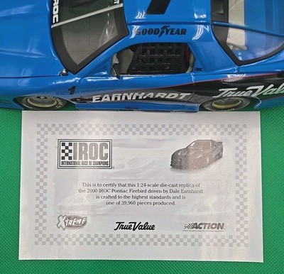 Action Dale Earnhardt 1999 IROC Pontiac Firebird Xtreme Blue 1:24