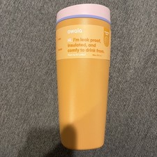 Owala 20oz Smooth Sip Slider - Tangy Tango Orange Insulated Leak Proof Tumbler