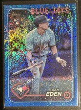 2024 Topps Update Series - Cam Eden #US349 Blue Holo Foilboard /999 (RC)