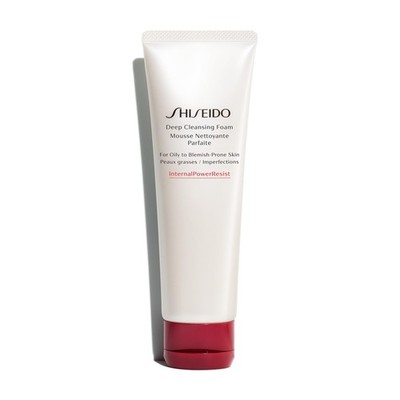 Facial Cleanser Deep Cleansing Foam 125mL White Shiseido Deeply Cleanses Removes