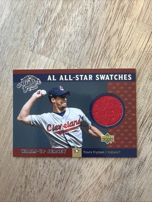 Travis Fryman 2003 Upper Deck Al All-Star Swatches #ASA-TF Relic Indians