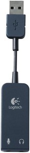 Logitech USB To 3.5mm Jack Audio Adapter  (/881-000065-UG)