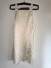 Raquel Allegra Satin Tank Top Made in Los Ang...