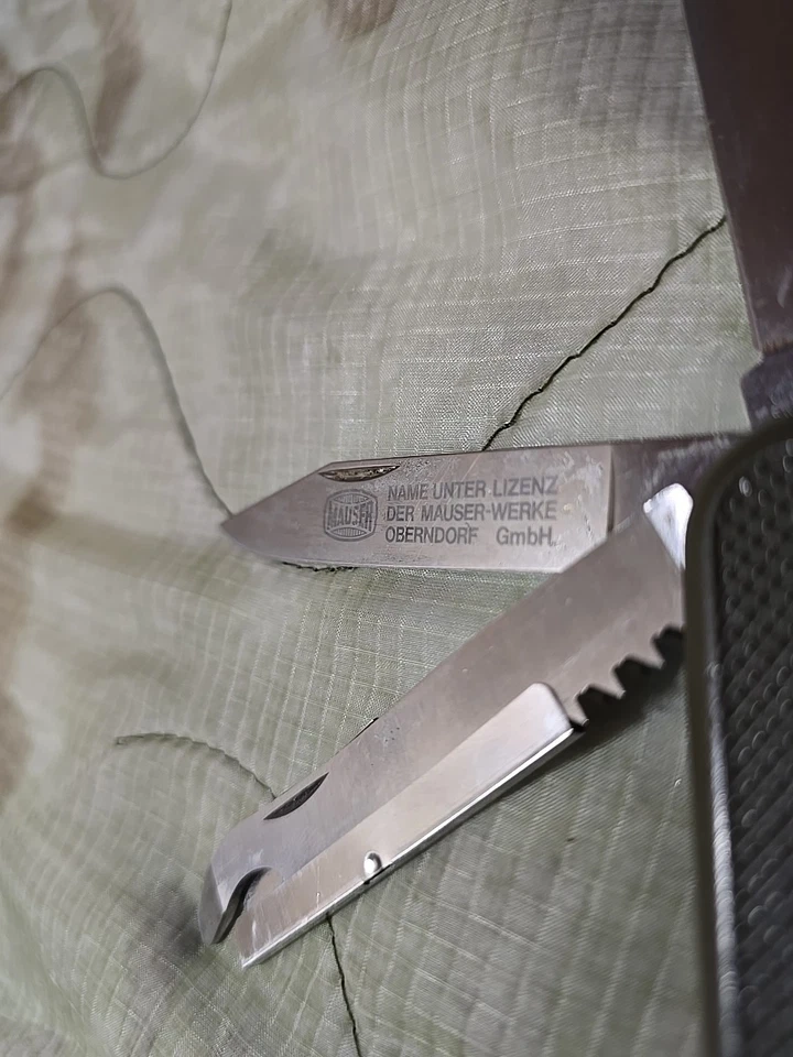 Navaja suiza VICTORINOX Suiza modelo MAUSER 3 hojas inoxidable ¡RARA BONITA! Foto 4 de 4