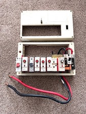 Wylex Vintage 70’s Metal Fuse Box Circuit Breaker Consumer Unit with Fuses