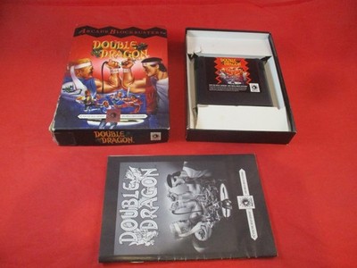 Double Dragon (Ballistic) Sega Genesis COMPLETE w/ Box manual game WORKS! #H