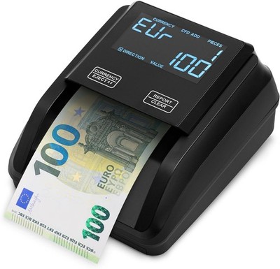 Zenacasa 2in1 Geldscheinprüfer & Geldzählmaschine AL 137 mit Touchscreen