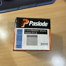 Paslode F16 50MM Straight Brads SEALED BOX 2000 ()
