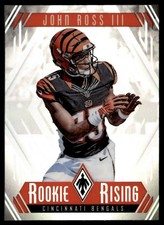 2017 Panini Phoenix Rookie Rising John Ross III Cincinnati Bengals #RR-26