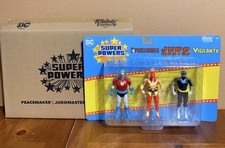 MCFARLANE DC SUPER POWERS PEACEMAKER  JUDO MASTER & VIGILANTE 3-PACK  MOC