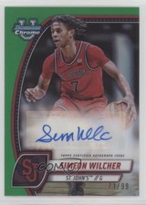 2024-25 Bowman U Chrome Green Refractor Auto 71/99 Simeon Wilcher #71 Auto 09ou