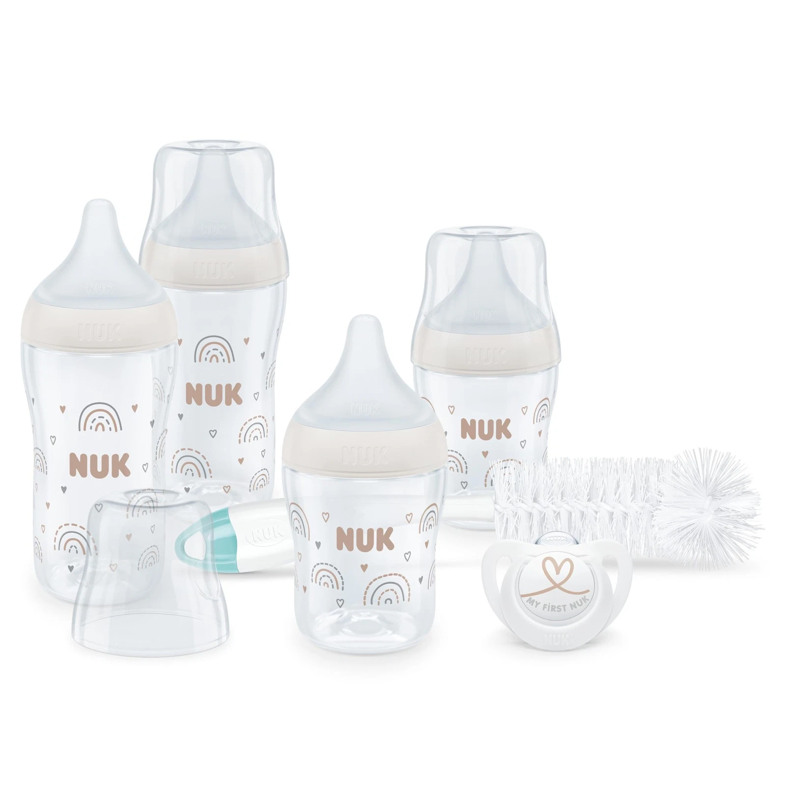 Perfect Match Perfect Start Baby Bottles Set | 0-6+ Months | Adapts to