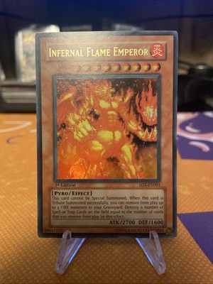 Yugioh SD3-EN001 Internal Flame Emperor
