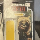 Kenner Star Wars Return of the Jedi Chewbacca Action Figure Cardback Packaging