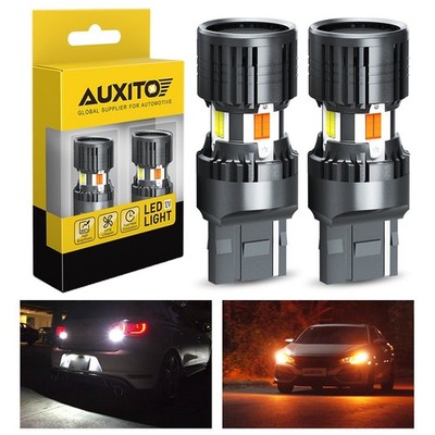 AUXITO 7443 Switchback LED Turn Signal Lights DRL Anti Hyper Flash Canbus  USA