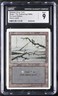 1994 Revised Edition Magic The Gathering Swamp (Gray Tint) CGC 9