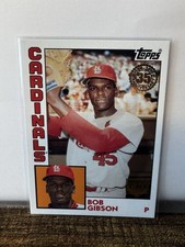 2019 Topps 1984 Topps Baseball 150th Anniversary #T84-17  Bob Gibson #'d /150