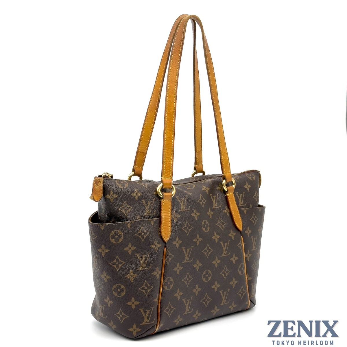 Louis Vuitton Totally PM Monogram Daily Zip Tote Bag 2 Side