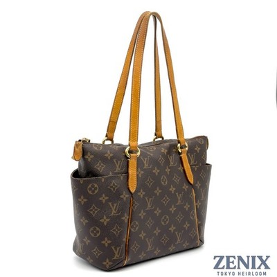 Louis Vuitton Totally PM Monogram Daily Zip Tote Bag 2 Side
