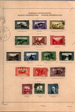 Bosnia Herzegovina #30-45 scenery, complete set of 16
