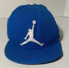 Air Jordan Jumpman 59Fifty New Era Hat Fitted Cap Blue Sz 8