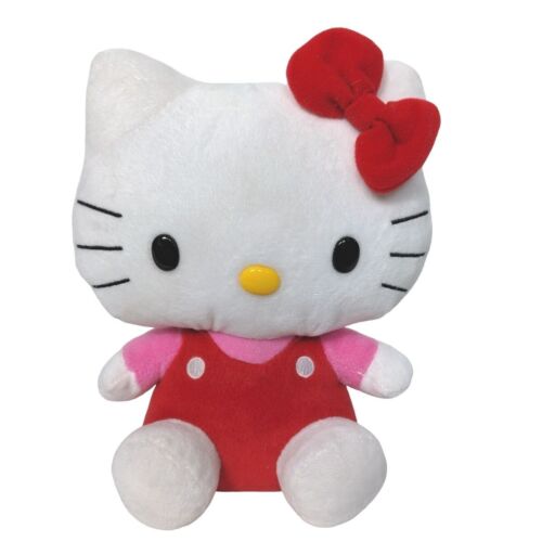 Ty Beanie Buddies Hello Kitty Red Jumper Sanrio Plush Stuffed Animal 2010 9.5" - Picture 1 of 6