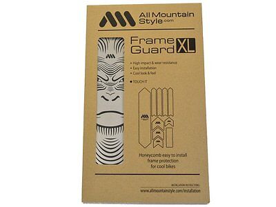 All Mountain Style AMS Frame Guard XL  Bike Protection Stickers Clear//Ape XL