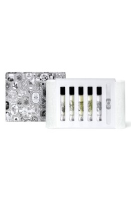 DIPTYQUE PHILOSYKOS, EAU DESENS,L´OMBRE, DOSON, EAU ROSE 0.25 FL OZ NEW IN BOX