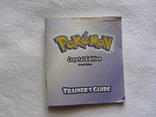 Nintendo GameBoy Color - Pokemon Crystal Edition Trainers's Guide