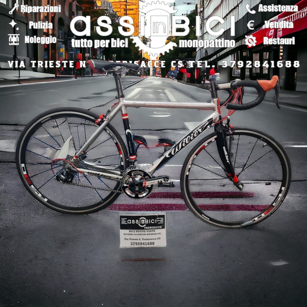 Wilier Lavaredo Wilier Triestina 2009 メンテ済! ロードバイク